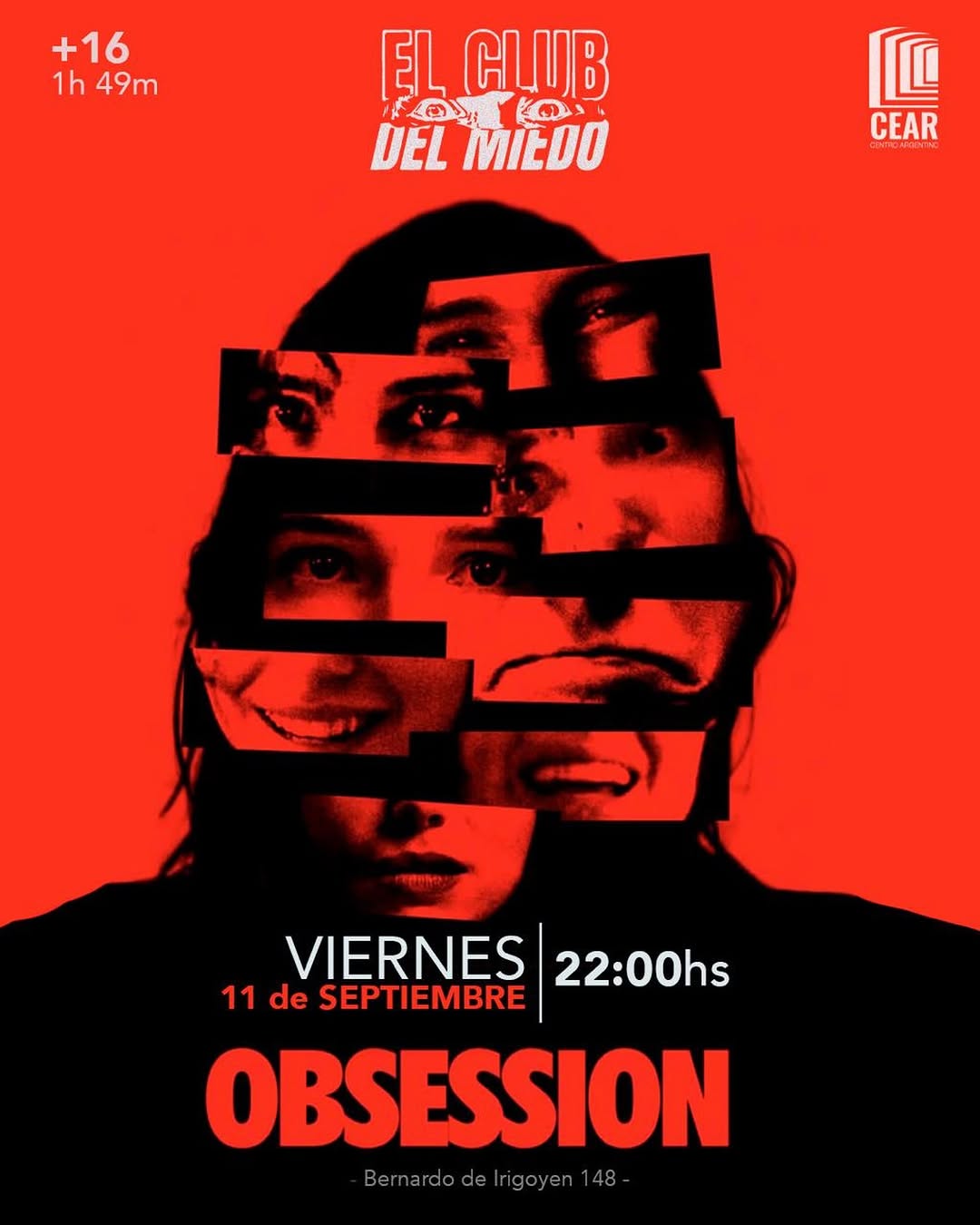 Proyección Cinematográfica: Obsession
