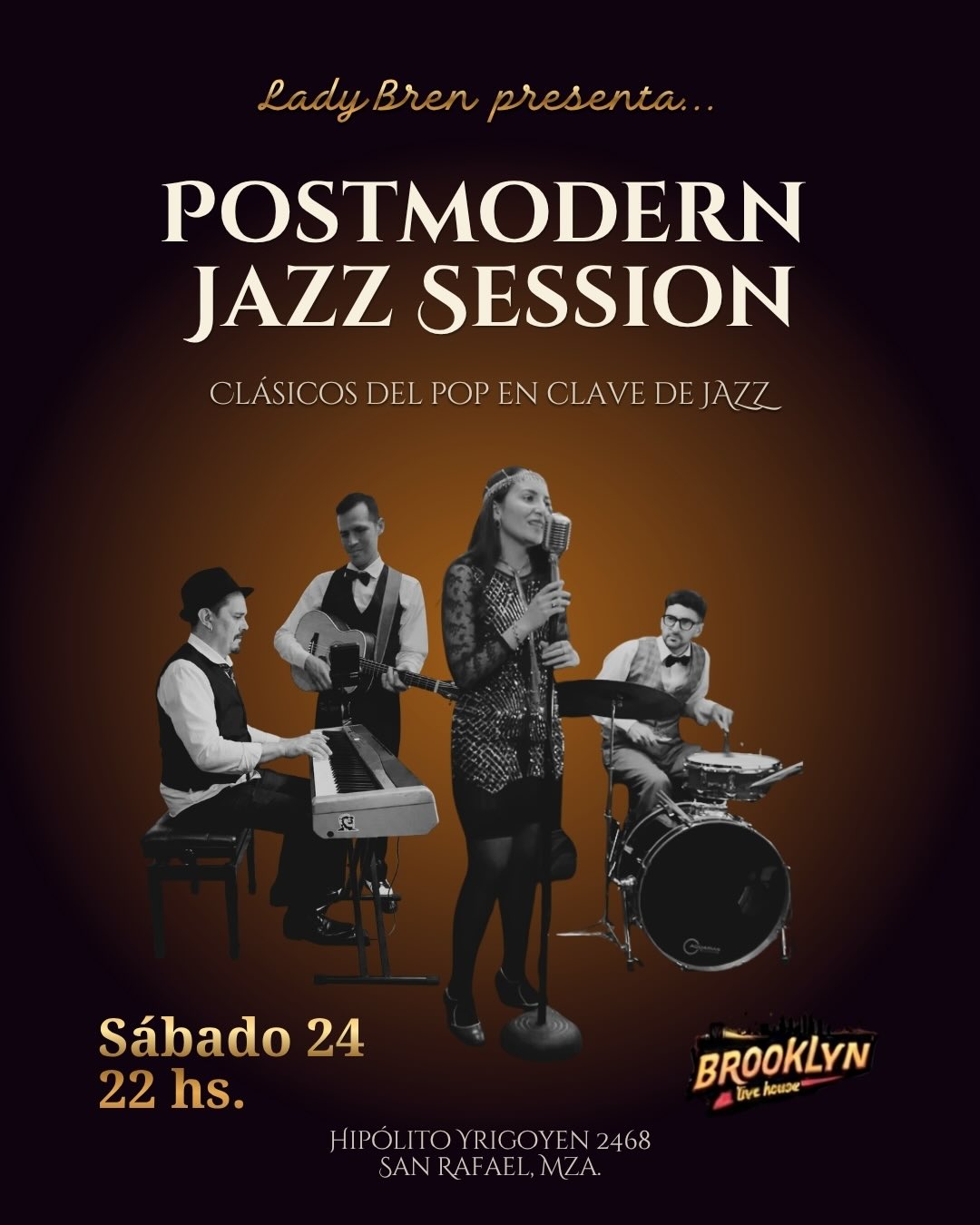 Show en vivo: POSTMODERN JAZZ SESSION✨🎷